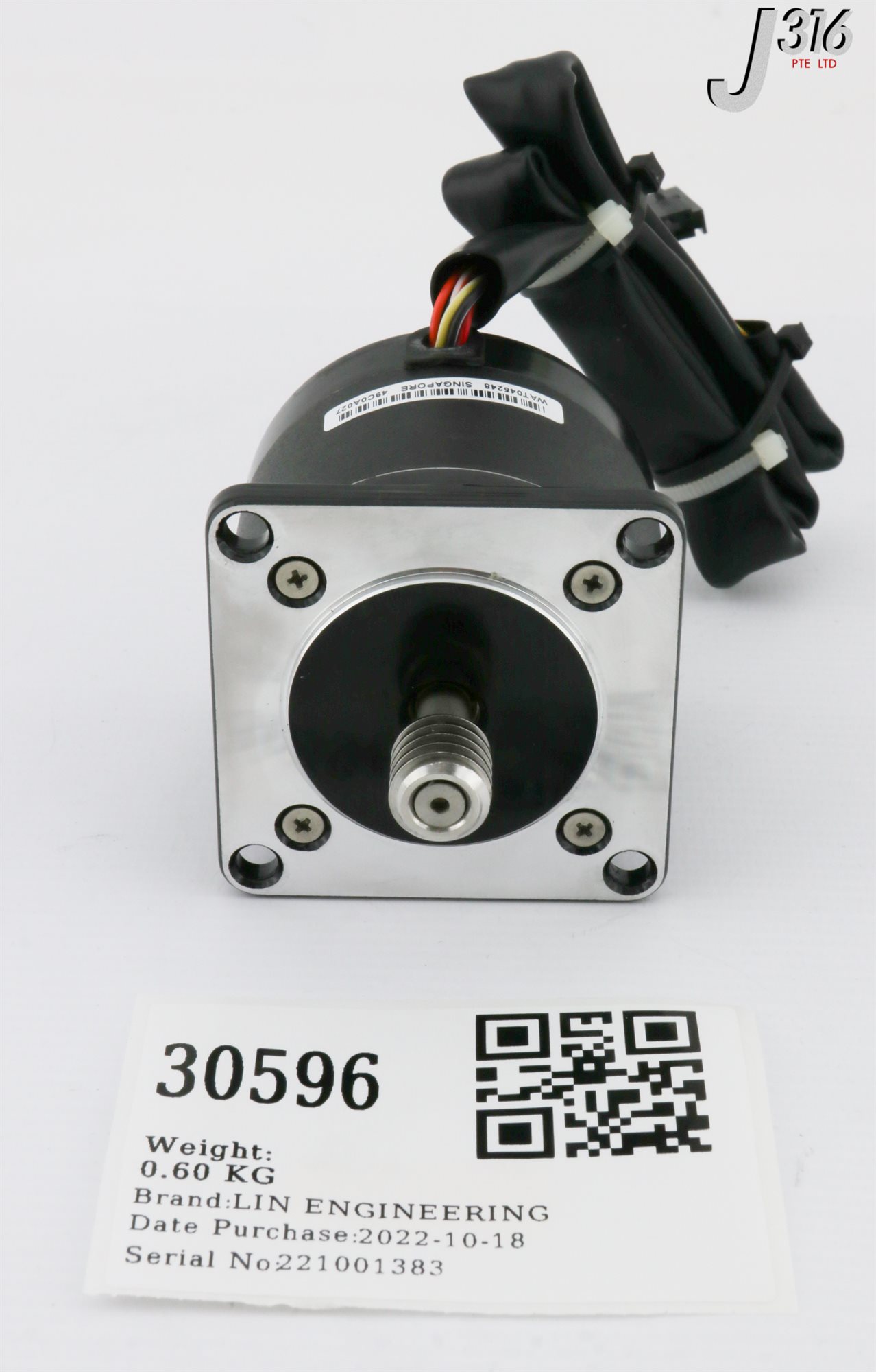 30596 LIN ENGINEERING STEP MOTOR, 1.8 , WATERS WAT045248 5618S-10E